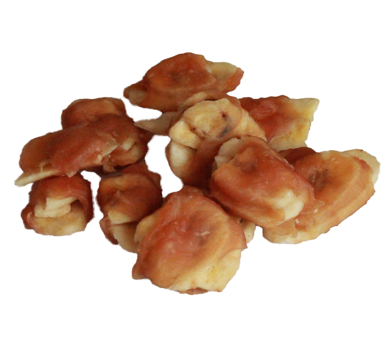 Chicken wrapped banana