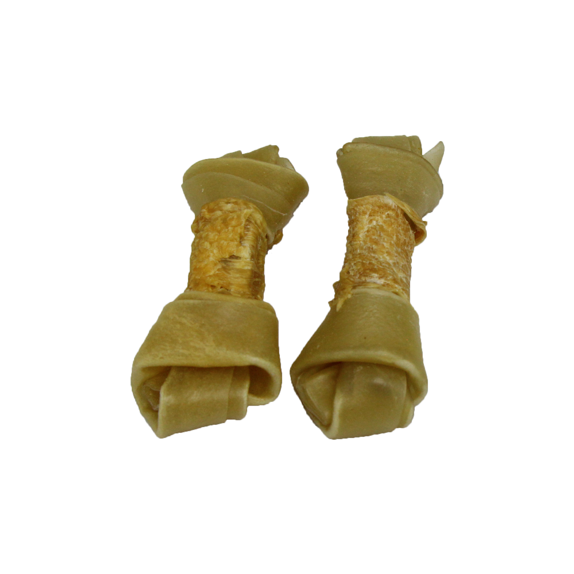 Chicken wrapped natural rawhide bone
