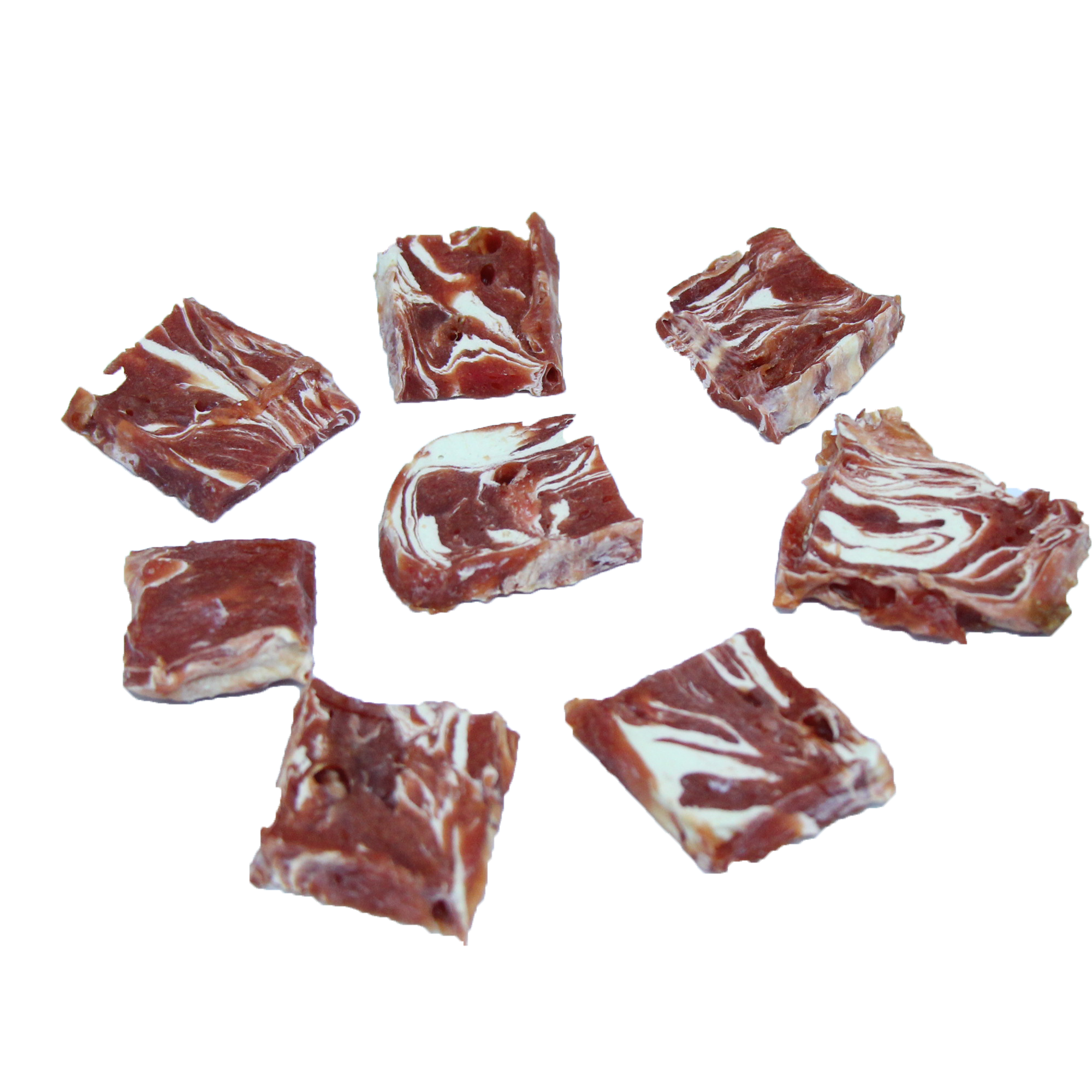 Beef streaky nuggets