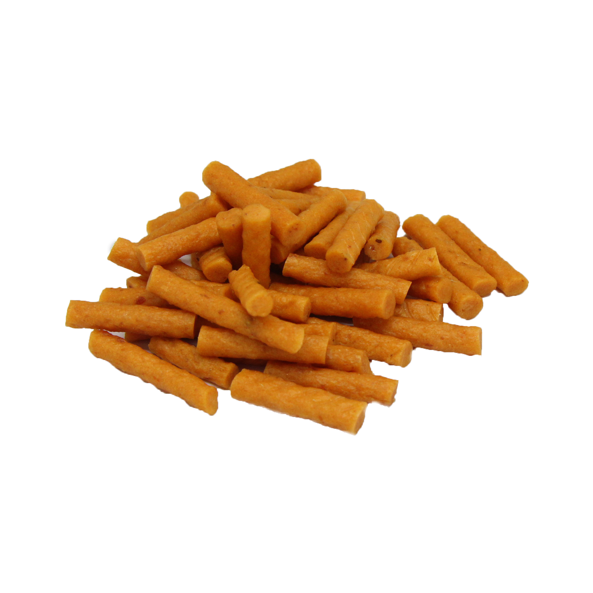 Salmon sticks cut